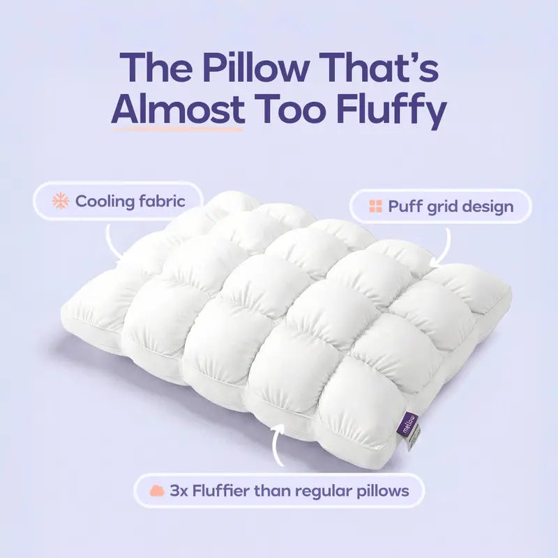 Mellow Puff Pillow for Restful Nights - Image 1